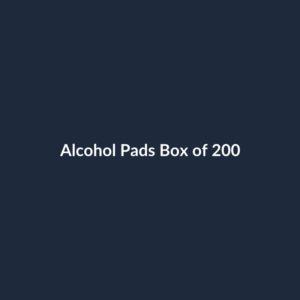 Alcohol Pads Box of 200
