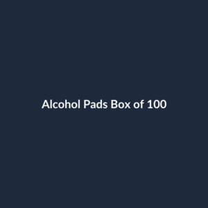Alcohol Pads Box of 100