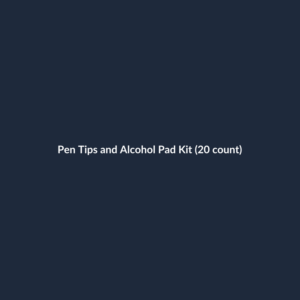 Pen Tips and Alcohol Pad Kit (20 count)