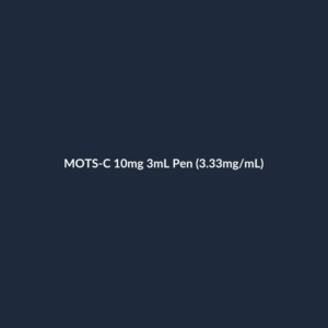 MOTS-C 10mg 3mL Pen (3.33mg/mL)