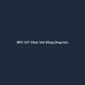 BPC-157 10mL Vial 20mg (2mg/mL)