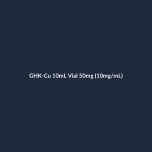 GHK-Cu 10mL Vial 50mg (10mg/mL)
