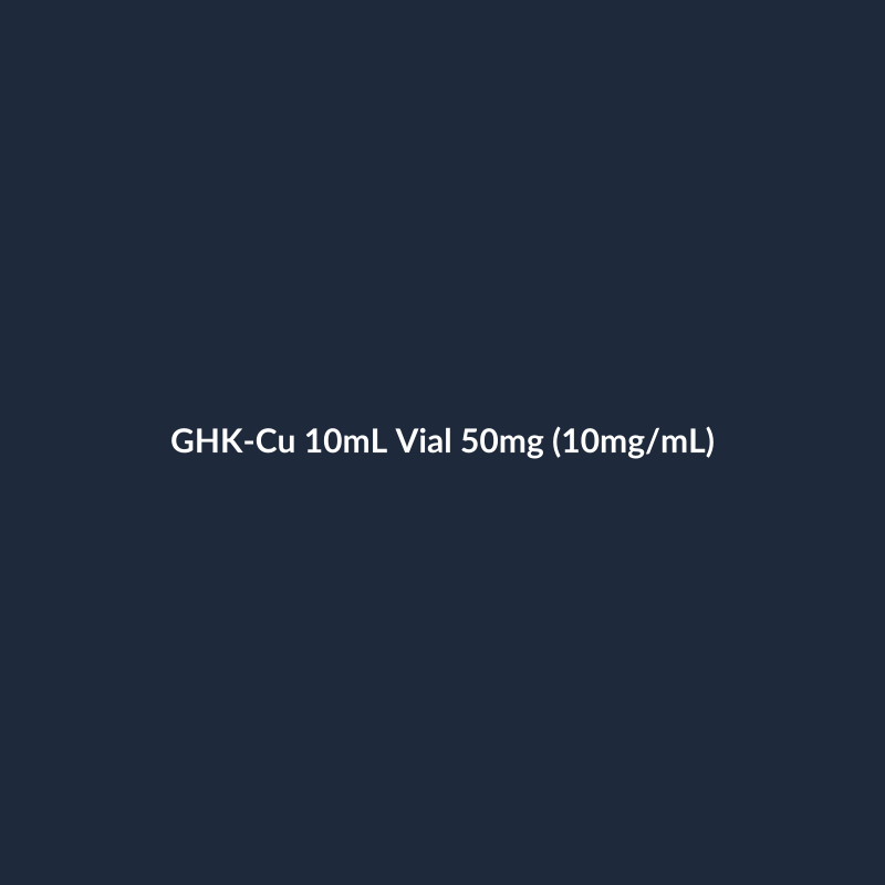 GHK-Cu 10mL Vial 50mg (10mg/mL)