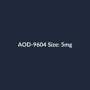 AOD-9604 Size: 5mg