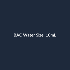 BAC Water Size: 10mL