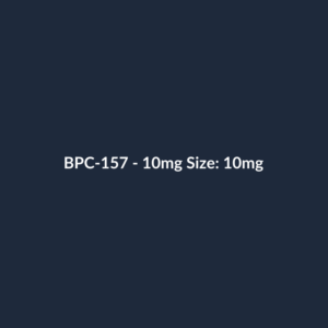 BPC-157 - 10mg Size: 10mg