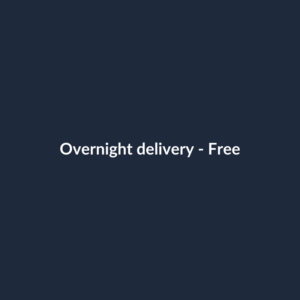 Overnight delivery - Free