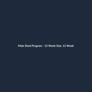 Male Shed Program - 12 Week Size: 12 Week