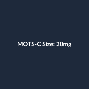 MOTS-C Size: 20mg