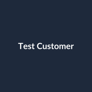 Test Customer